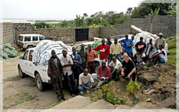 Liberty&rsquo;s first new trucks and geology crews 2005