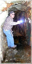 Inspecting the 2 &frac12; Claim adit